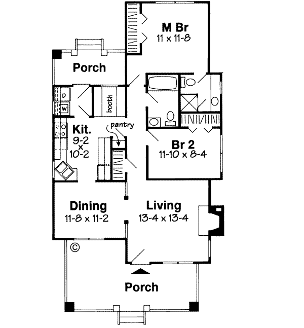 Main Floor Plan: 46-394