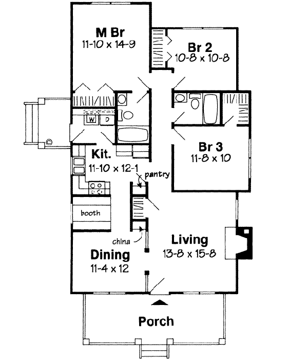Main Floor Plan: 46-395