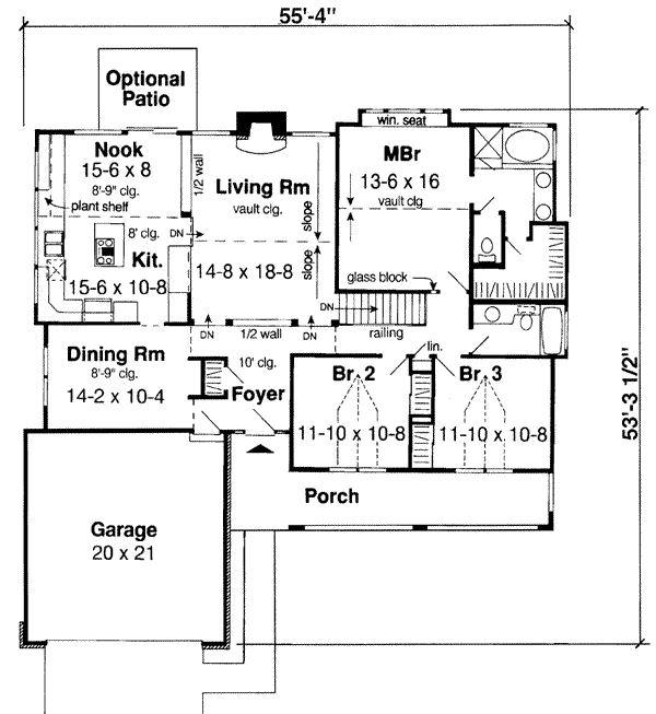Main Floor Plan: 46-403