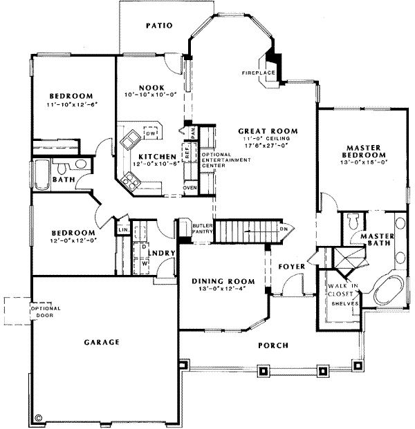 Main Floor Plan: 46-412