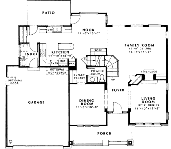 Main Floor Plan: 46-413