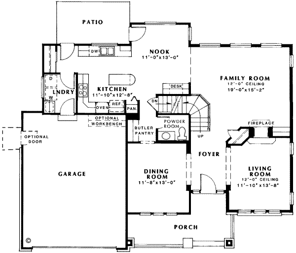 Main Floor Plan: 46-415