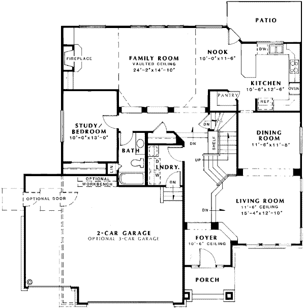 Main Floor Plan: 46-417