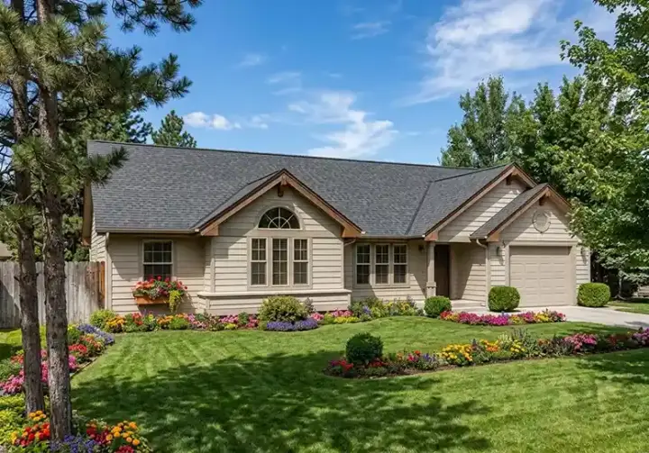Traditional house plans 46-422 - front exterior, 988 sq ft, 3 bed, 2 bath house plans | Monster House Plans