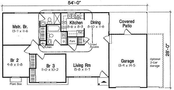 Main Floor Plan: 46-422