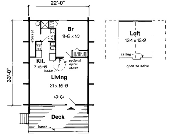 Main Floor Plan: 46-427