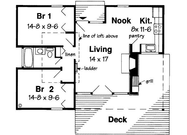 Main Floor Plan: 46-428