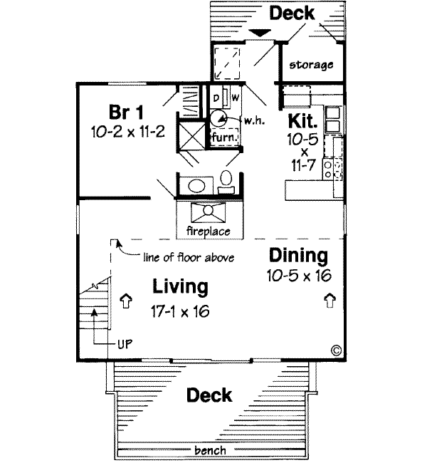 Main Floor Plan: 46-430