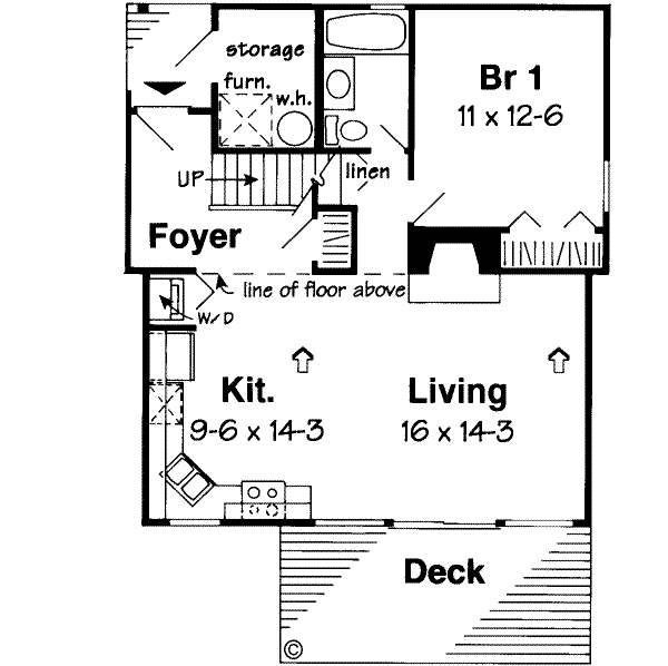 Main Floor Plan: 46-431