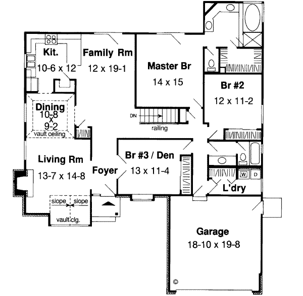 Main Floor Plan: 46-432
