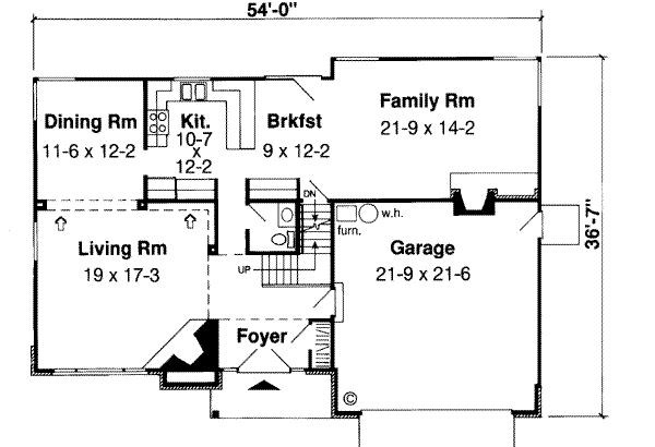 Main Floor Plan: 46-433