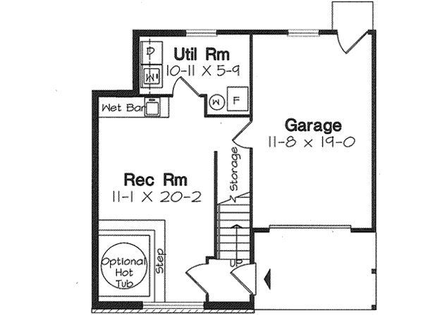 Lower Floor Plan: 46-436
