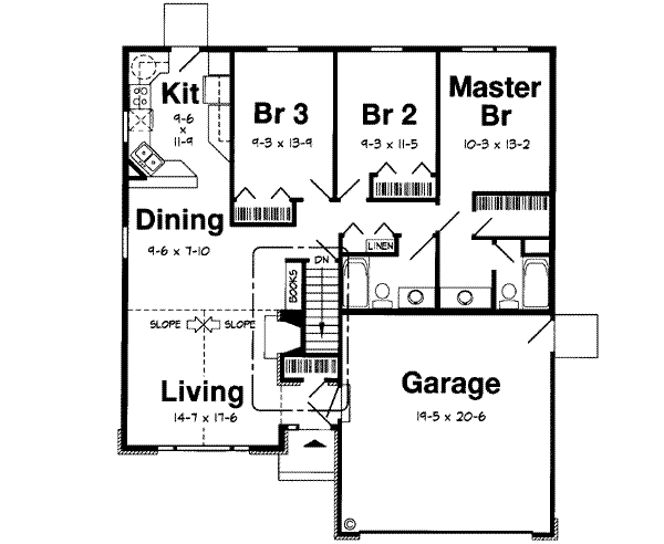 Main Floor Plan: 46-441