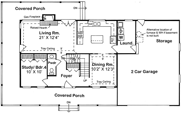 Main Floor Plan: 46-442