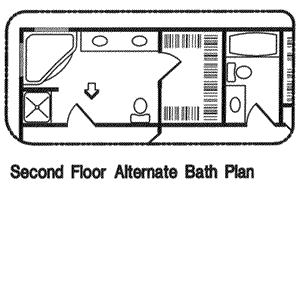 Country Style Floor Plans Plan: 46-442