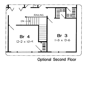 Traditional Style House Plans Plan: 46-445