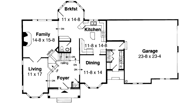Main Floor Plan: 46-449