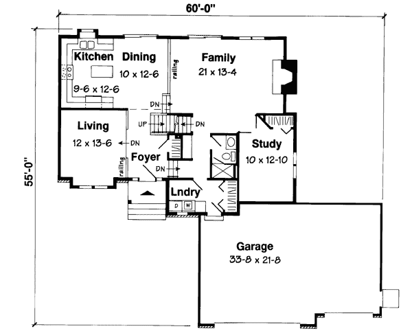 Main Floor Plan: 46-451