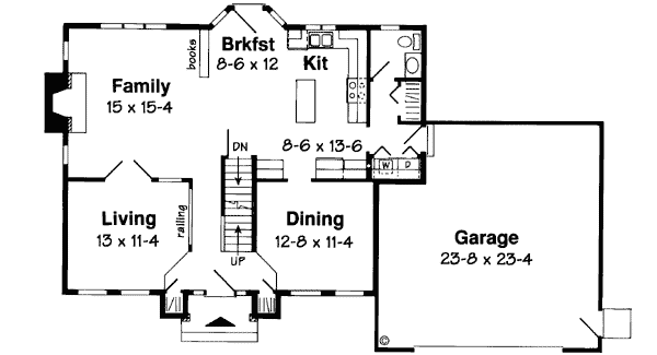 Main Floor Plan: 46-452