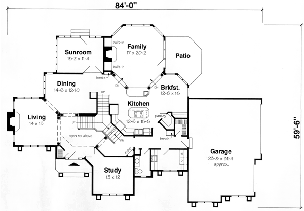 Main Floor Plan: 46-454