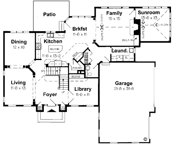 Main Floor Plan: 46-456