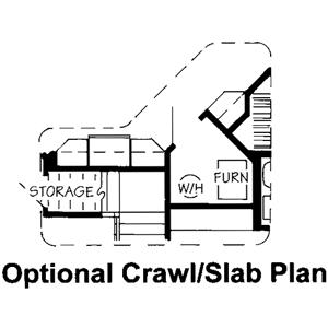 Southern-colonial Style Floor Plans Plan: 46-456