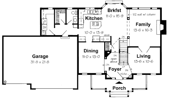 Main Floor Plan: 46-458
