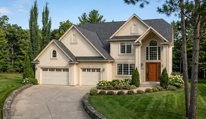 Traditional house plans 46-459 - front exterior, 2,959 sq ft, 4 bed, 2 bath house plans | Monster House Plans