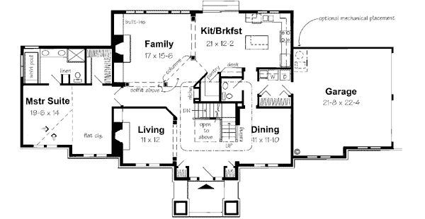 Main Floor Plan: 46-460