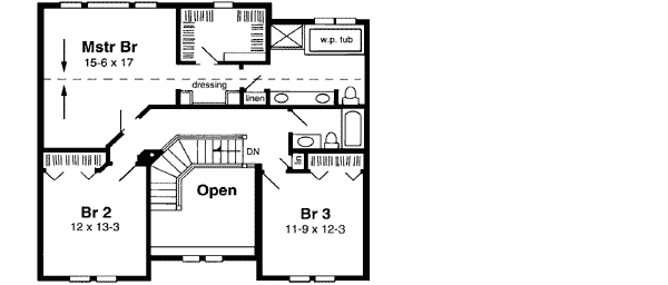 Upper/Second Floor Plan:46-464
