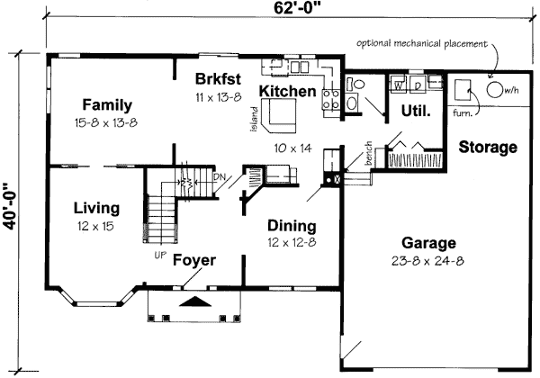 Main Floor Plan: 46-465