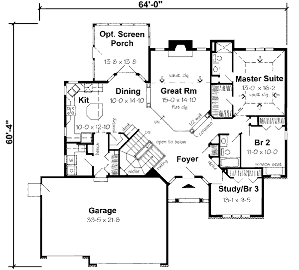 Main Floor Plan: 46-467