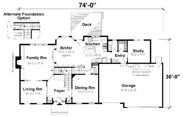 Main Floor Plan: 46-469