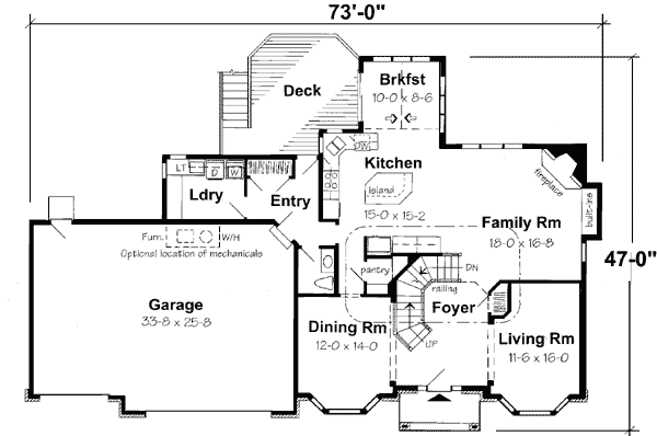 Main Floor Plan: 46-470