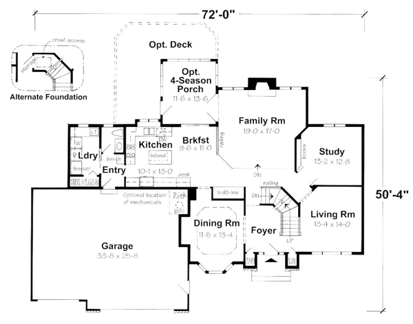 Main Floor Plan: 46-471