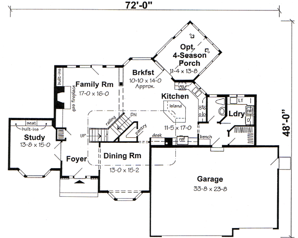 Main Floor Plan: 46-473