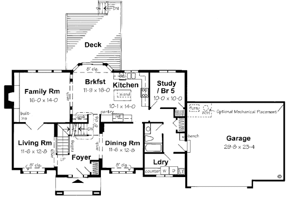 Main Floor Plan: 46-475