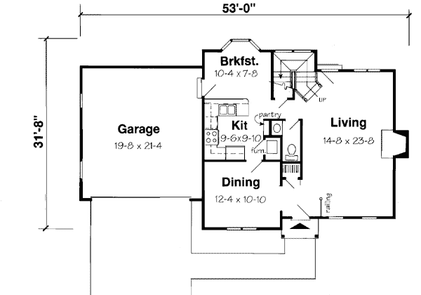 Main Floor Plan: 46-478