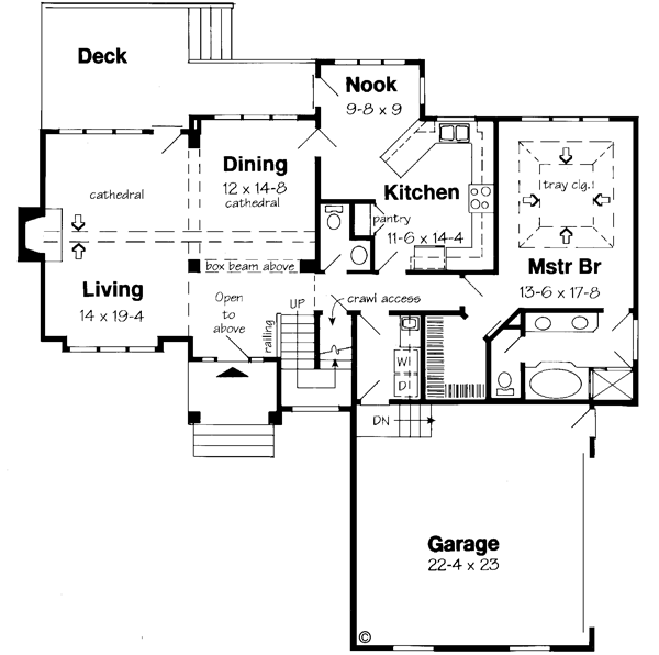 Main Floor Plan: 46-479
