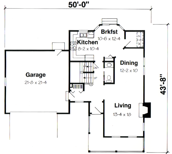 Main Floor Plan: 46-481