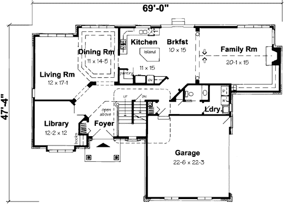 Main Floor Plan: 46-482