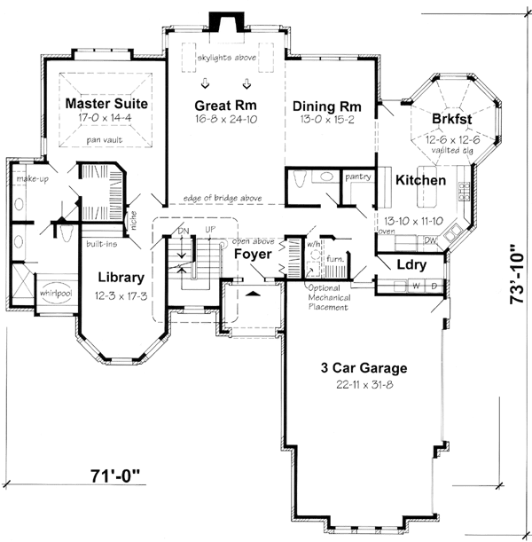 Main Floor Plan: 46-483