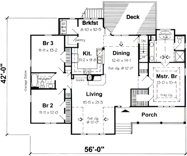 Main Floor Plan: 46-485