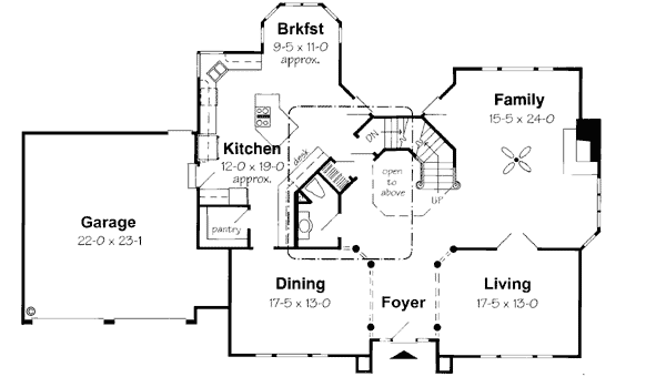 Main Floor Plan: 46-486