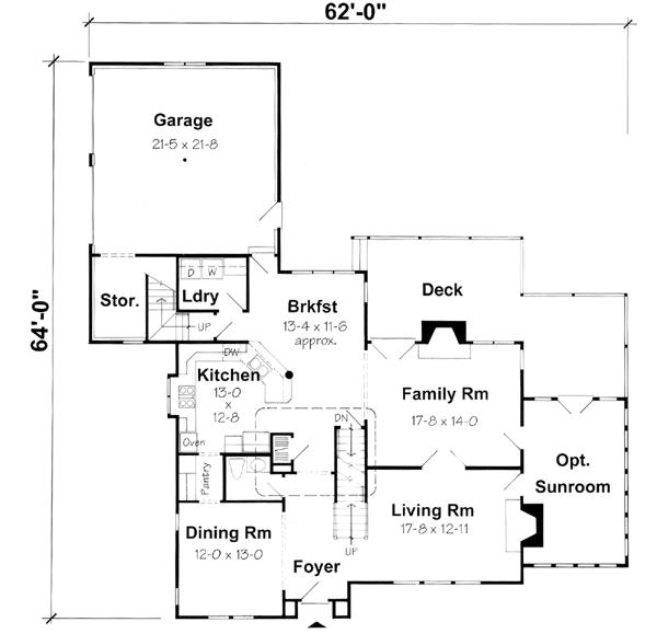 Main Floor Plan: 46-491