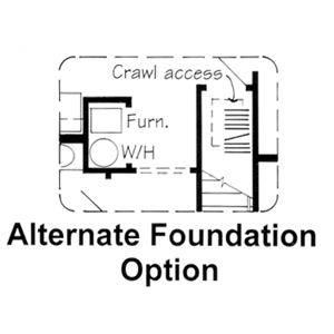 European Style Home Design Plan: 46-491