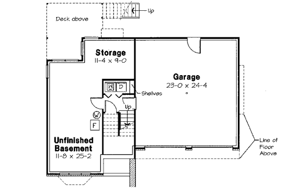 Lower Floor Plan: 46-493