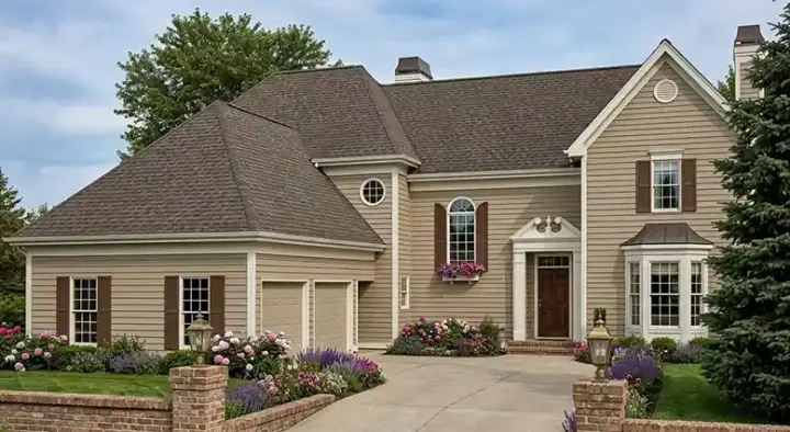 Traditional house plans 46-495 - front exterior, 3,065 sq ft, 3 bed, 2 bath house plans | Monster House Plans