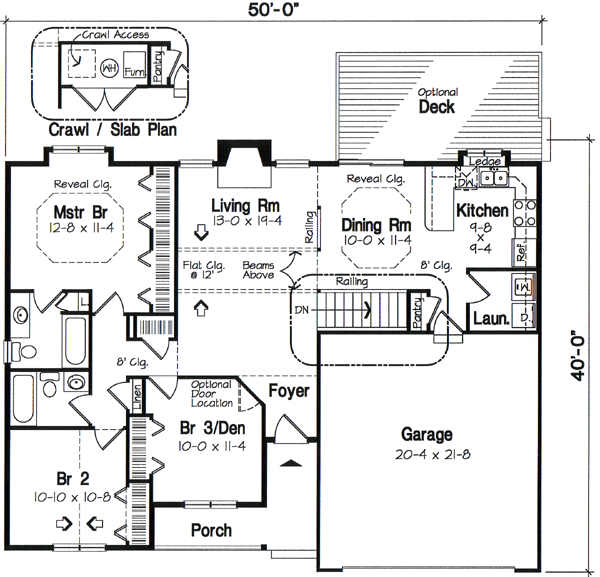 Main Floor Plan: 46-498