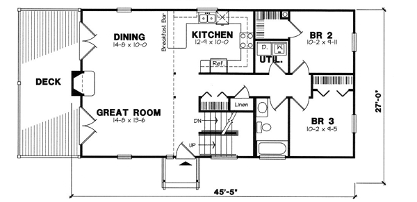 Main Floor Plan: 46-503